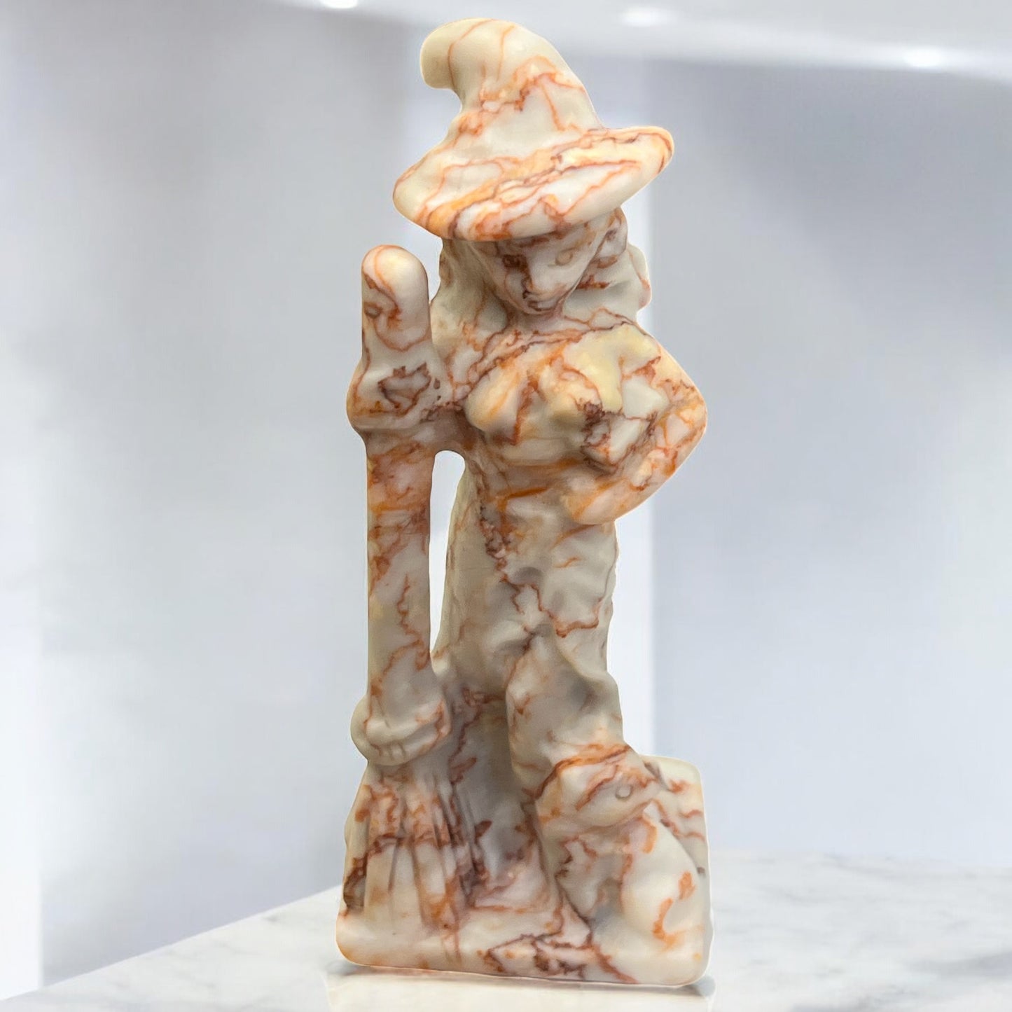 Brujitas talladas (diferentes minerales)
