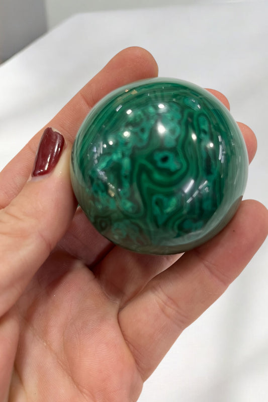 Esferas de Malaquita 6cm de diametro