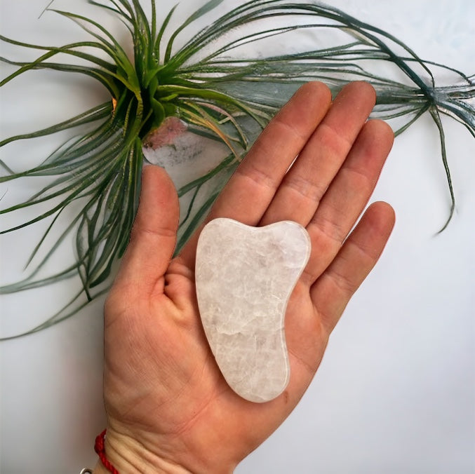 Gua Sha (diferentes minerales) Vega Luna Dream JADE BLANCO Vega Luna Dream MASAJEADOR