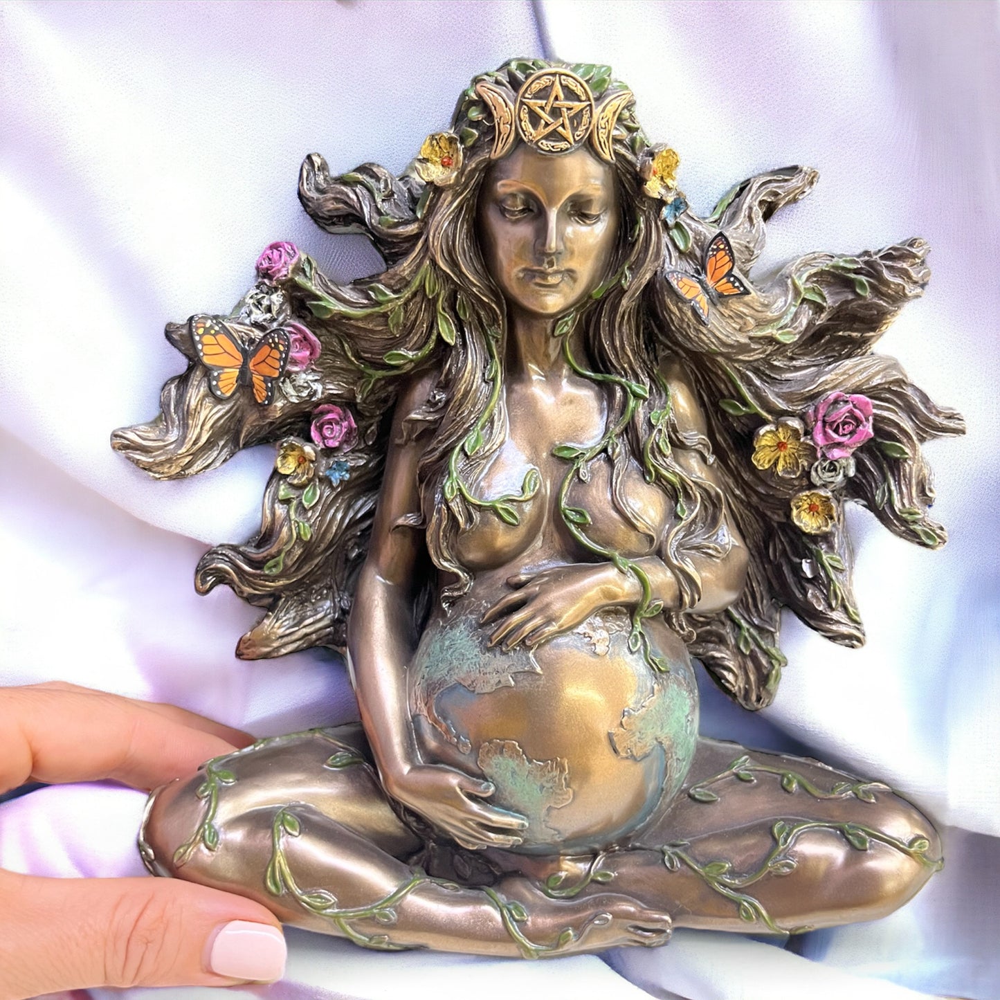 Madre tierra embarazada