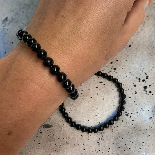 Pulsera bolitas Turmalina 6mm Vega Luna Dream Vega Luna Dream PULSERA