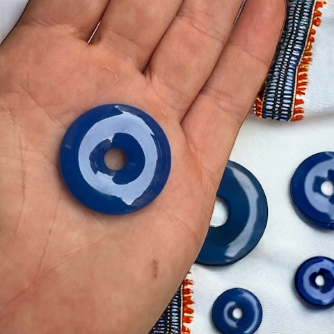 Colgante Donuts ágata teñida Vega Luna Dream Vega Luna Dream COLGANTE MINERAL