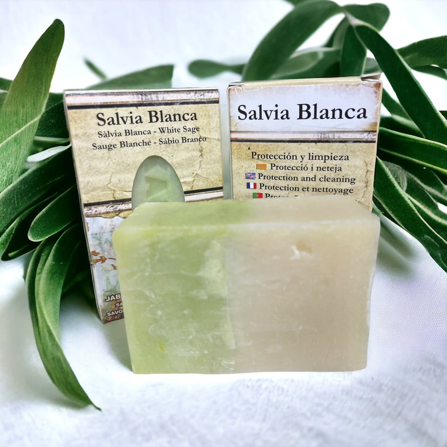 Jabón esotérico Salvia Blanca