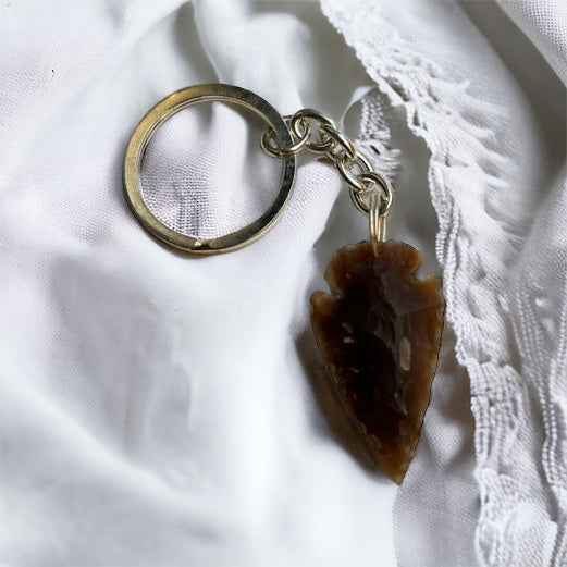 Llavero Sílex punta de flecha