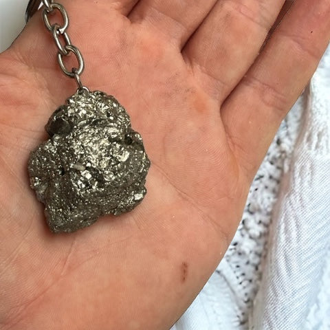 Llavero de Pirita chispa