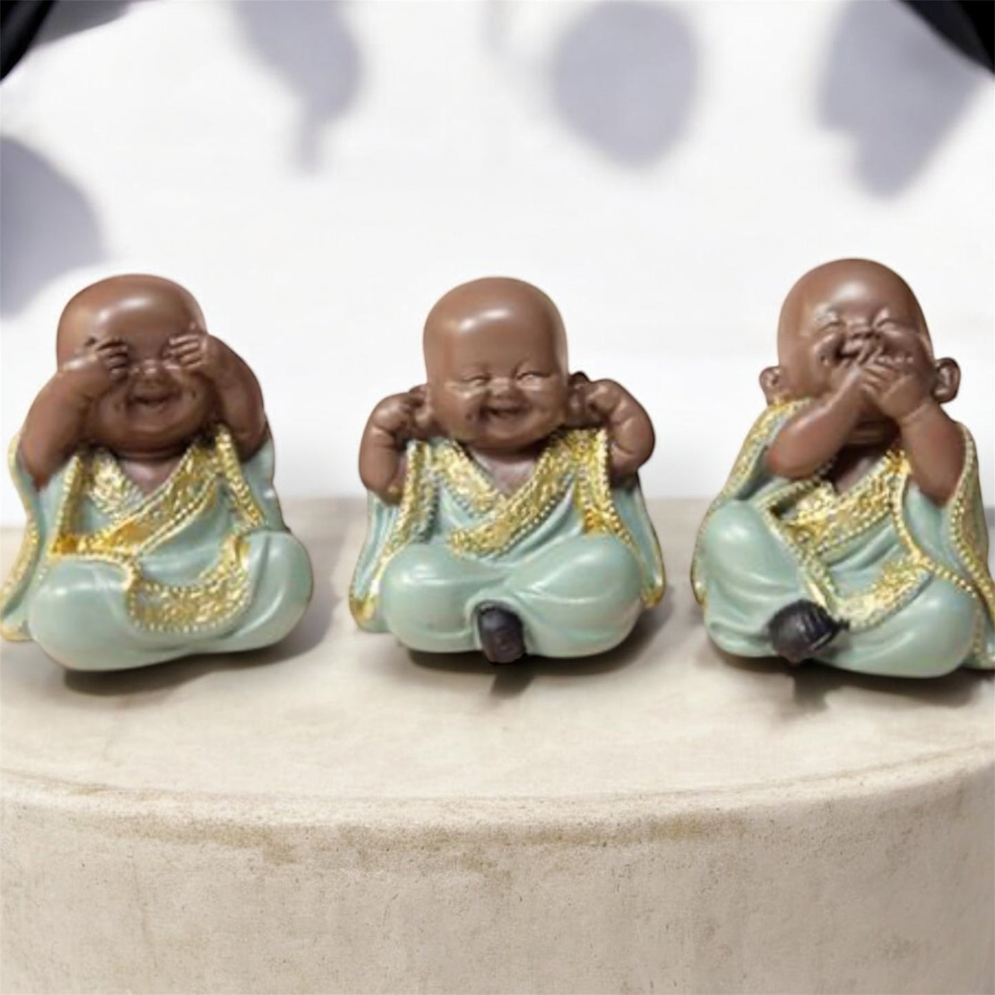 Set de 3 figuras Buda (no hablo, no miro no escucho)