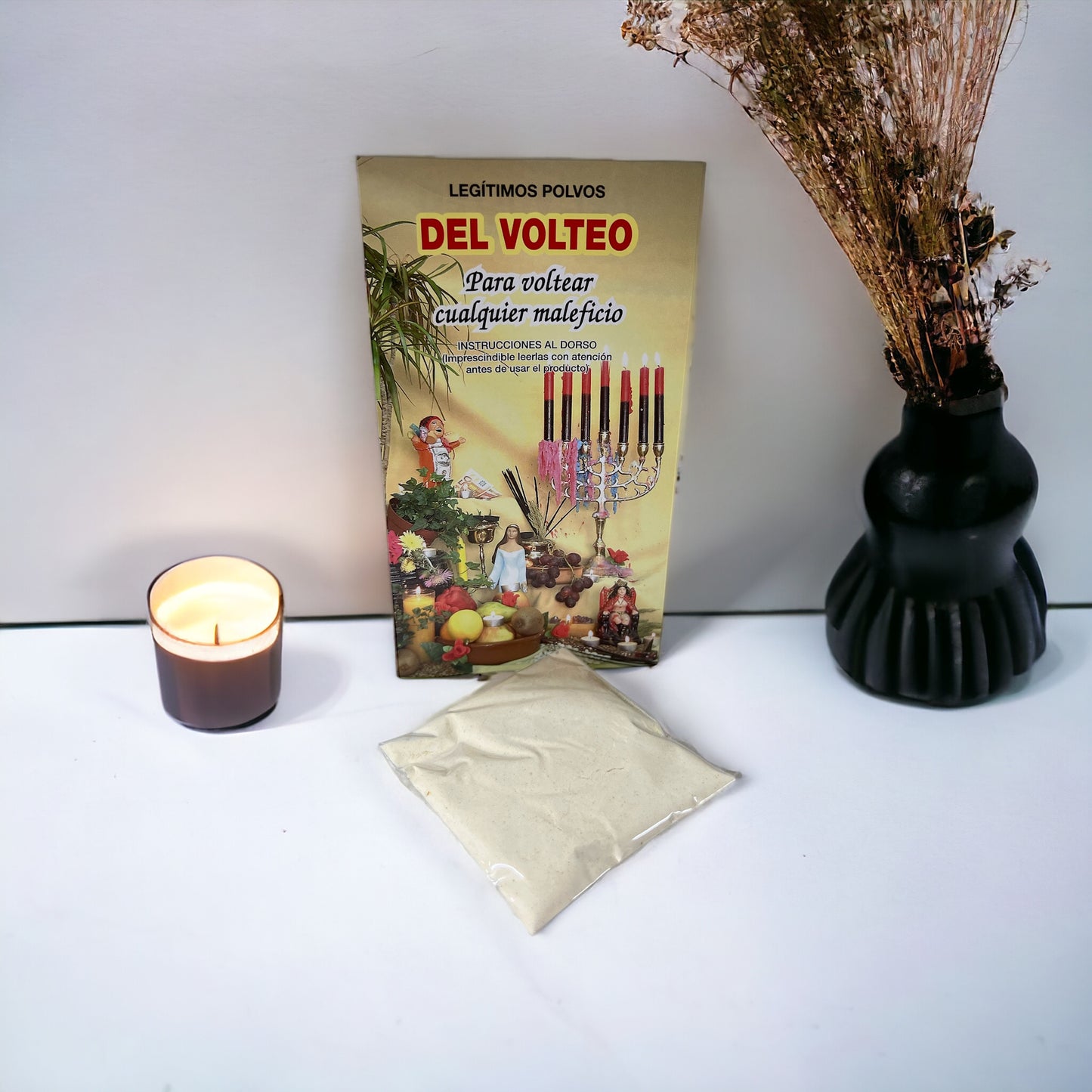 Polvo DEL VOLTEO (para voltear cualquier situación y devolver el mal a su fuente)