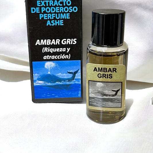 Perfume ASHE Ámbar gris (riqueza y atracción)