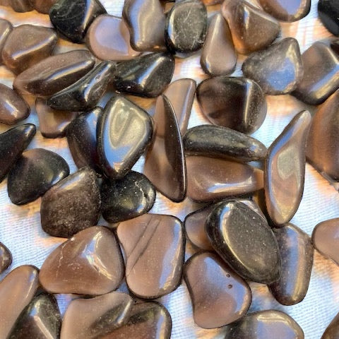 Rodado de obsidiana lágrima apache