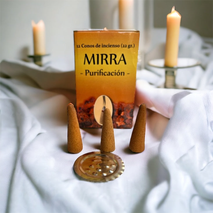 Incienso cono de Mirra