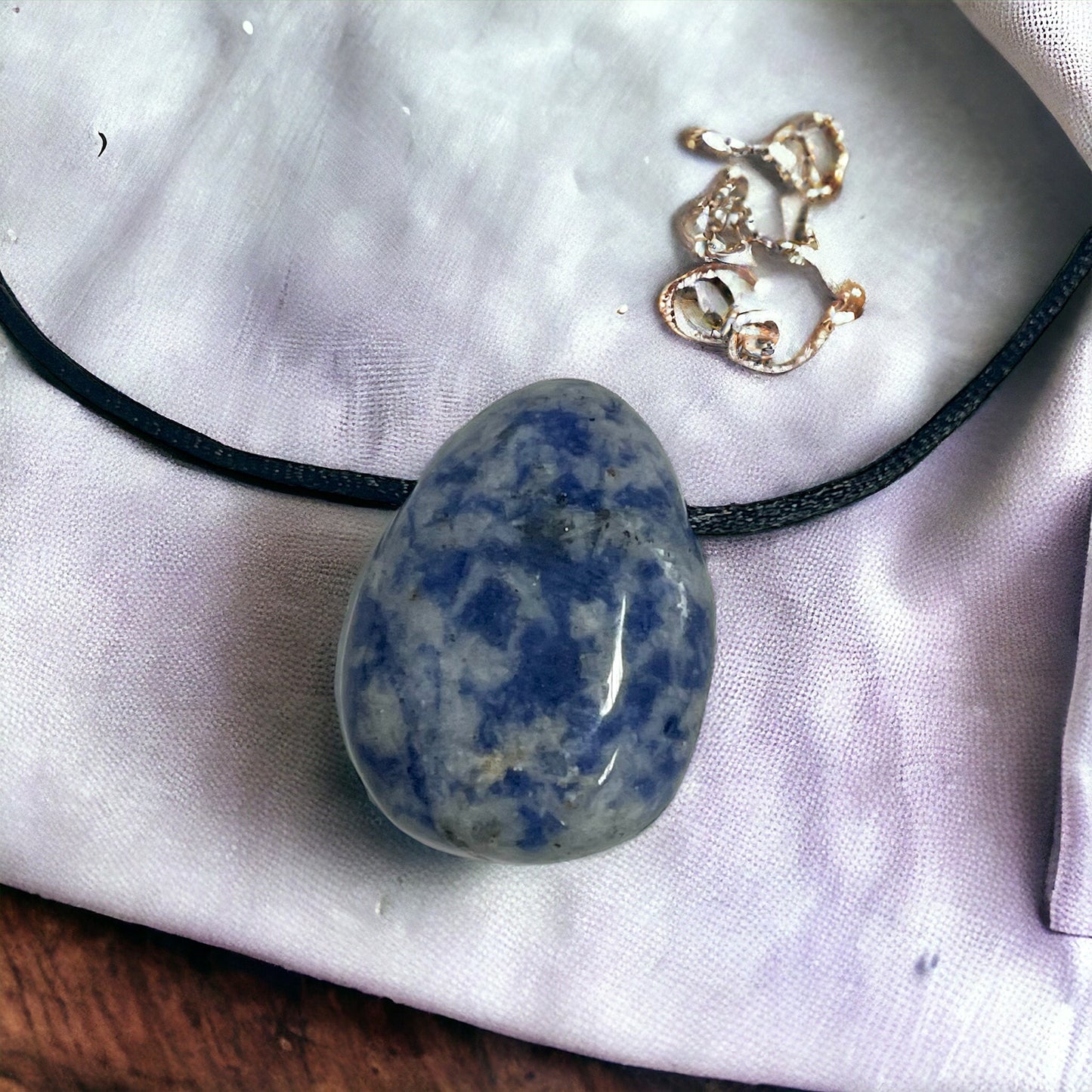 Colgantes perita elije tu dúo o trio Vega Luna Dream Cuarzo azul Vega Luna Dream COLGANTE MINERAL