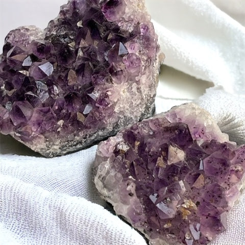 Drusa de amatista color intenso