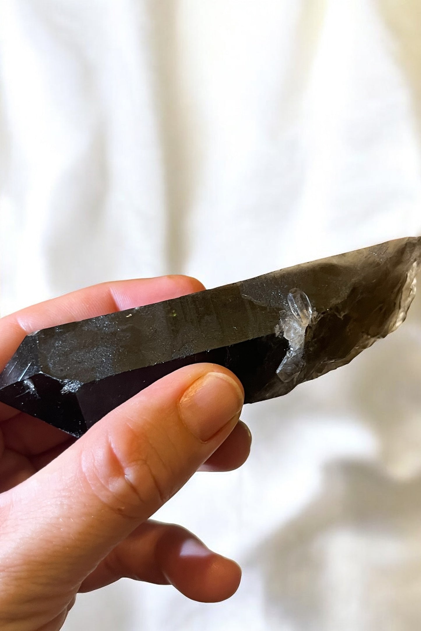 Punta cuarzo ahumado morión con maestria llave (cerradura ) y archivador