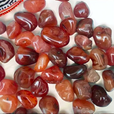 Rodado cornalina pequeño