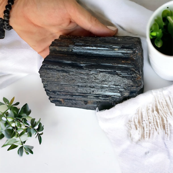 Turmalina catedral con mica