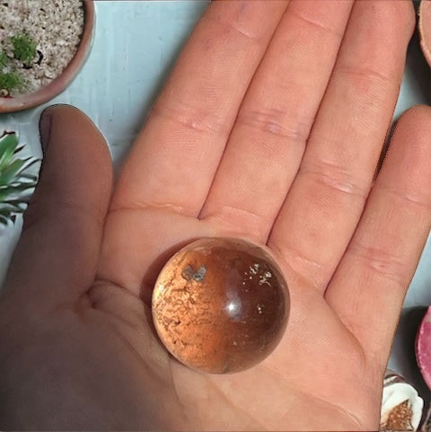 Esfera de cuarzo ahumado Vega Luna Dream Vega Luna Dream FORMAS PULIDAS