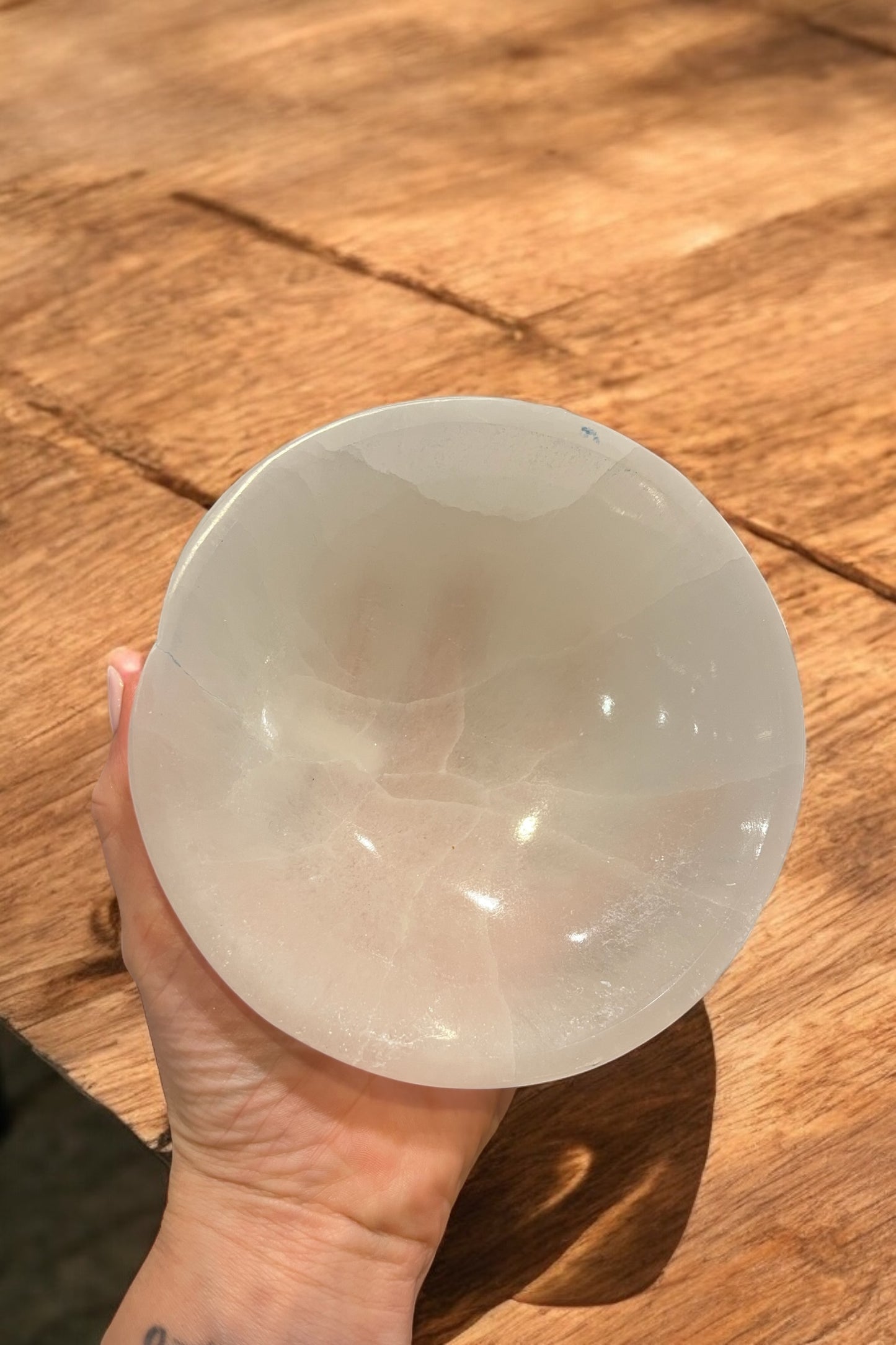 Cuenco de selenita 14 cm