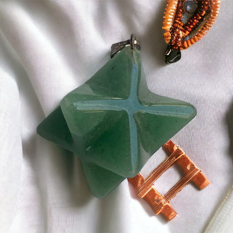 Colgante Merkabá de Aventurina Vega Luna Dream Vega Luna Dream COLGANTE