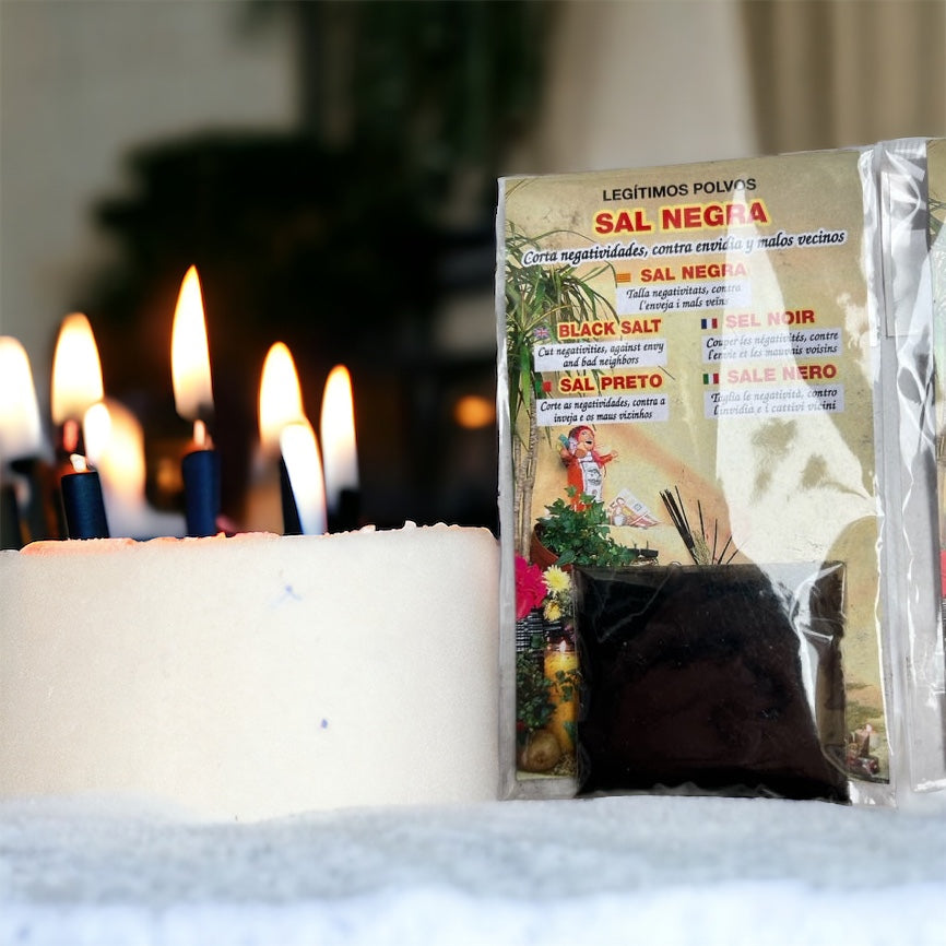 Sal negra (protección, malos vecinos y envidias)