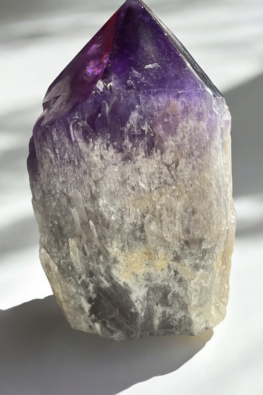 Punta de amatista gigante