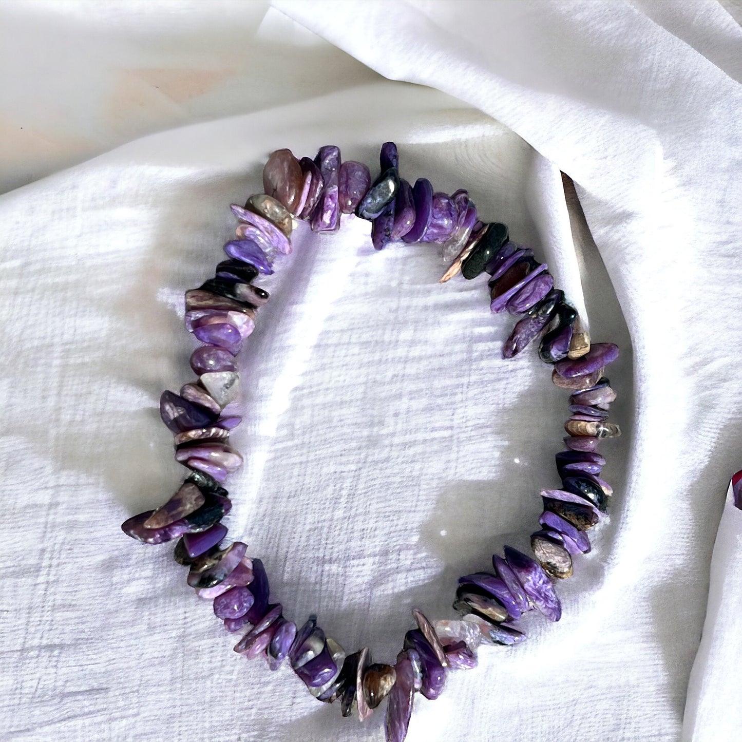 Pulsera chip de Charoíta CALIDAD A