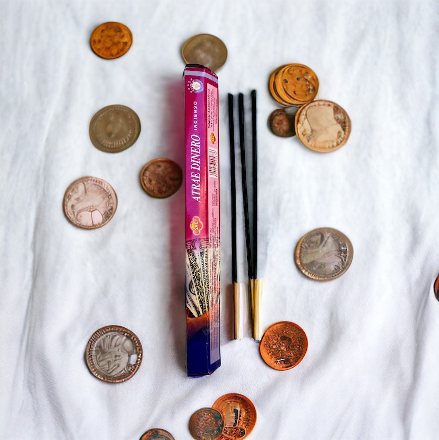Incienso atrae dinero