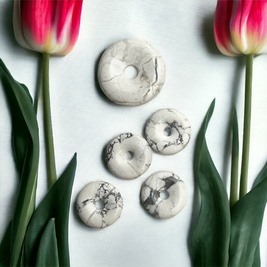 Colgante donut de Howlita Vega Luna Dream Vega Luna Dream COLGANTE MINERAL