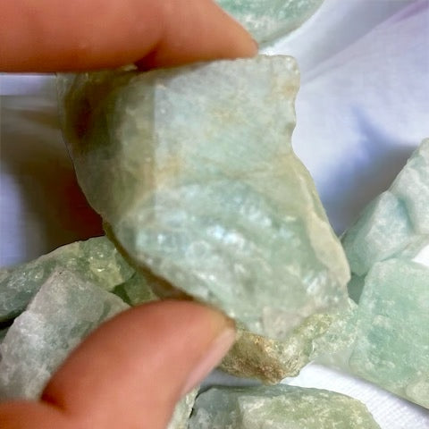 Aguamarina en bruto piezas de 4 a 6 cm Vega Luna Dream Vega Luna Dream MASIVO