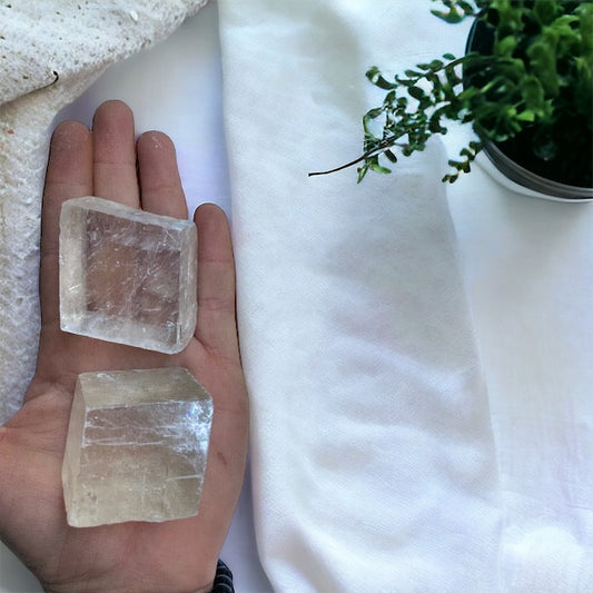 Espato de Islandia (calcita óptica)