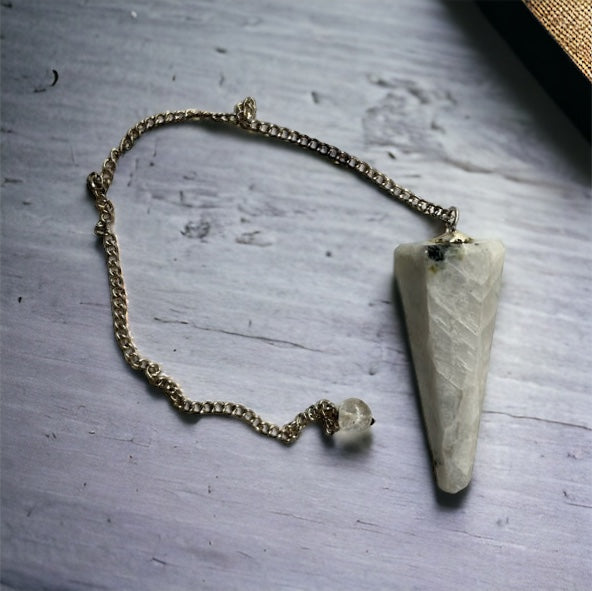 Péndulo de piedra luna Vega Luna Dream Vega Luna Dream PÉNDULO