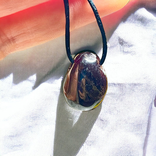 Colgante caramelito de Granate