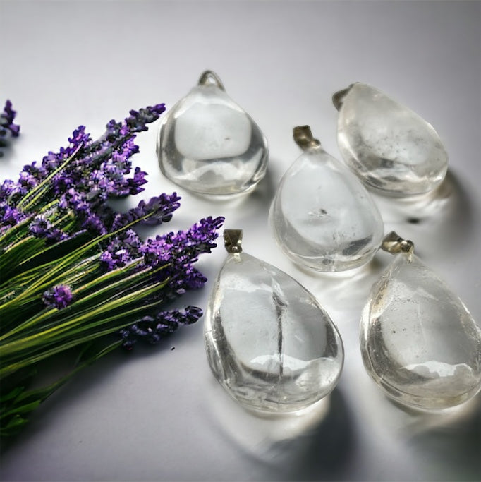 Colgante gota cuarzo cristal Vega Luna Dream Vega Luna Dream COLGANTE MINERAL