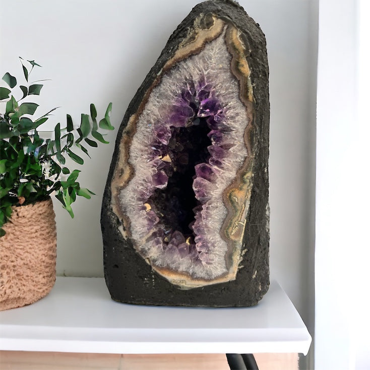 Geoda de Ágata con amatista 1.7kg