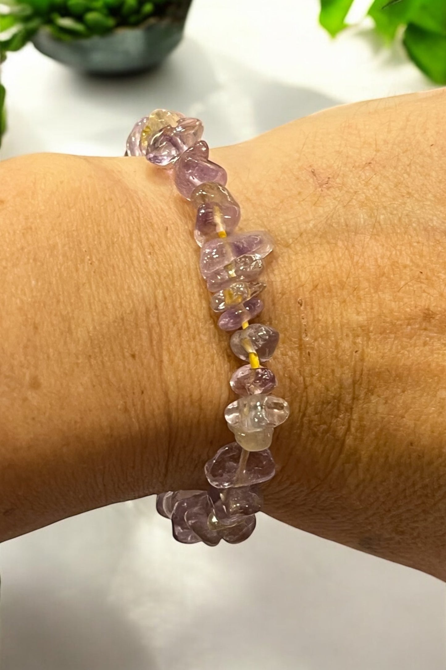 Pulsera chip de Ametrino