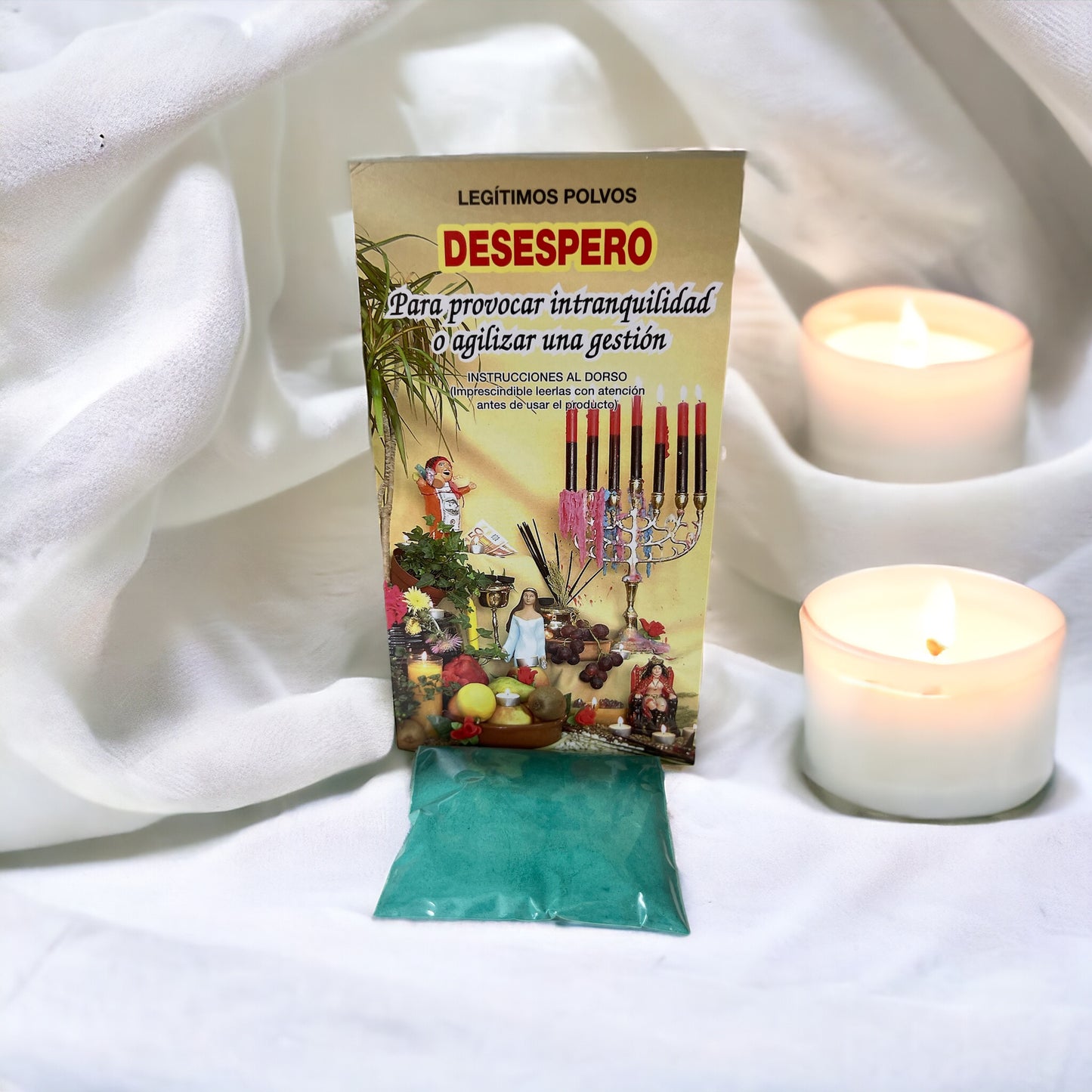 Polvo DESESPERO (intranquilidad en una persona o acelerar situaciones)