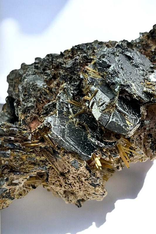 Rutilo con hematite colección privada