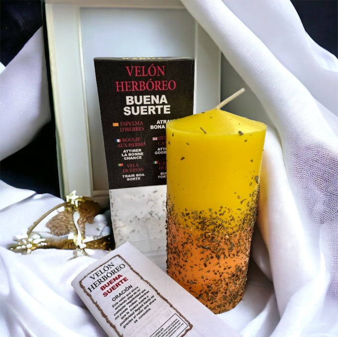 Velón buena suerte