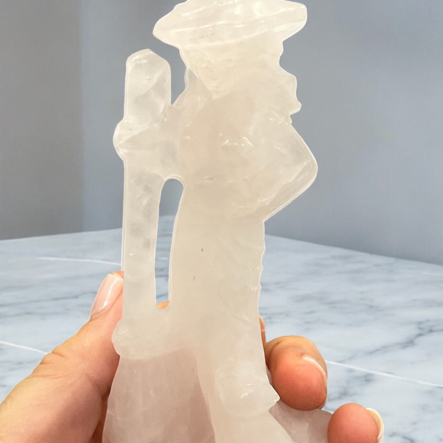 Brujitas talladas (diferentes minerales)