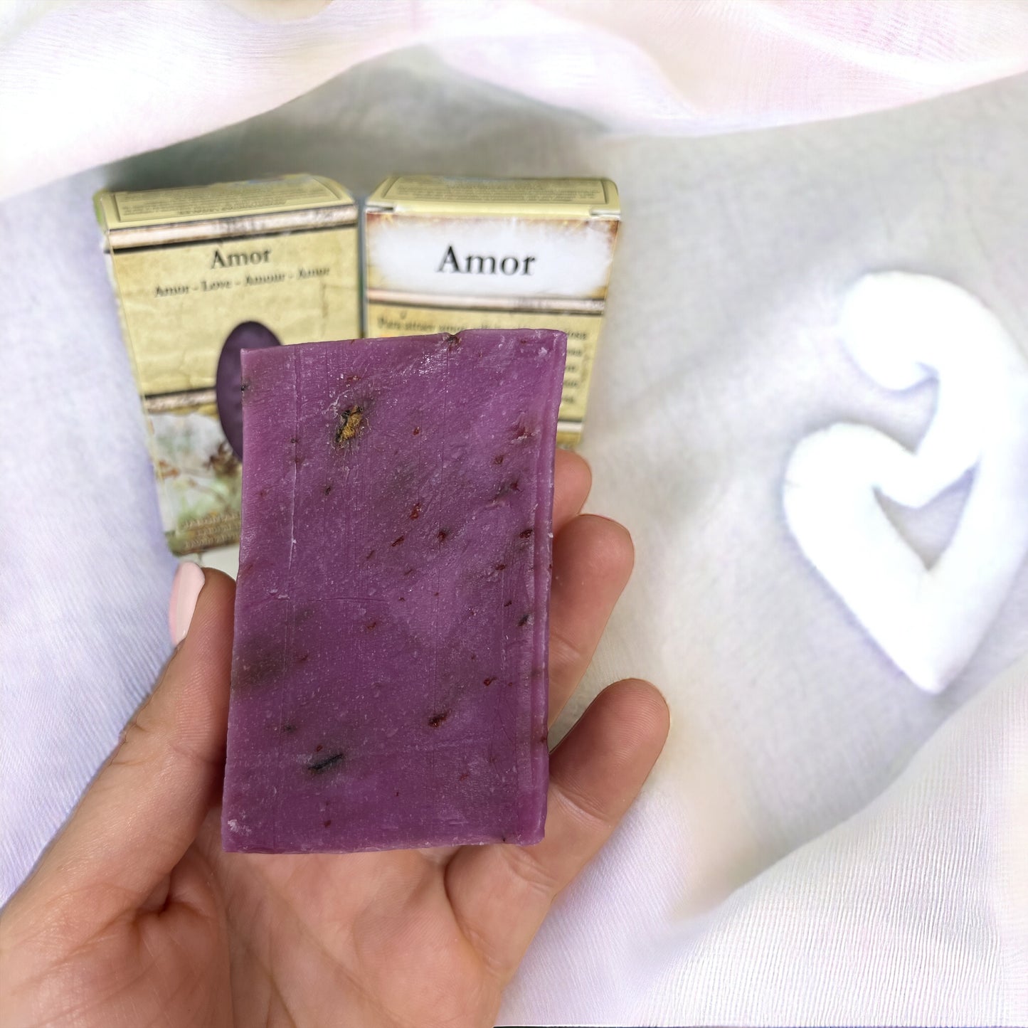 Jabón esotérico amor