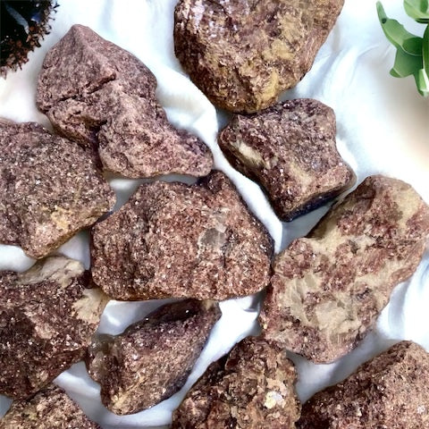 Mica Lepidolita en bruto