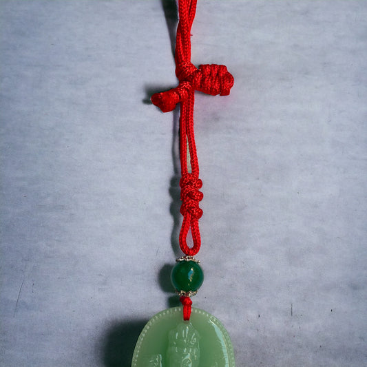 Colgante feng shui de Jade Diosa Kuan Yin Vega Luna Dream Vega Luna Dream Figura jade