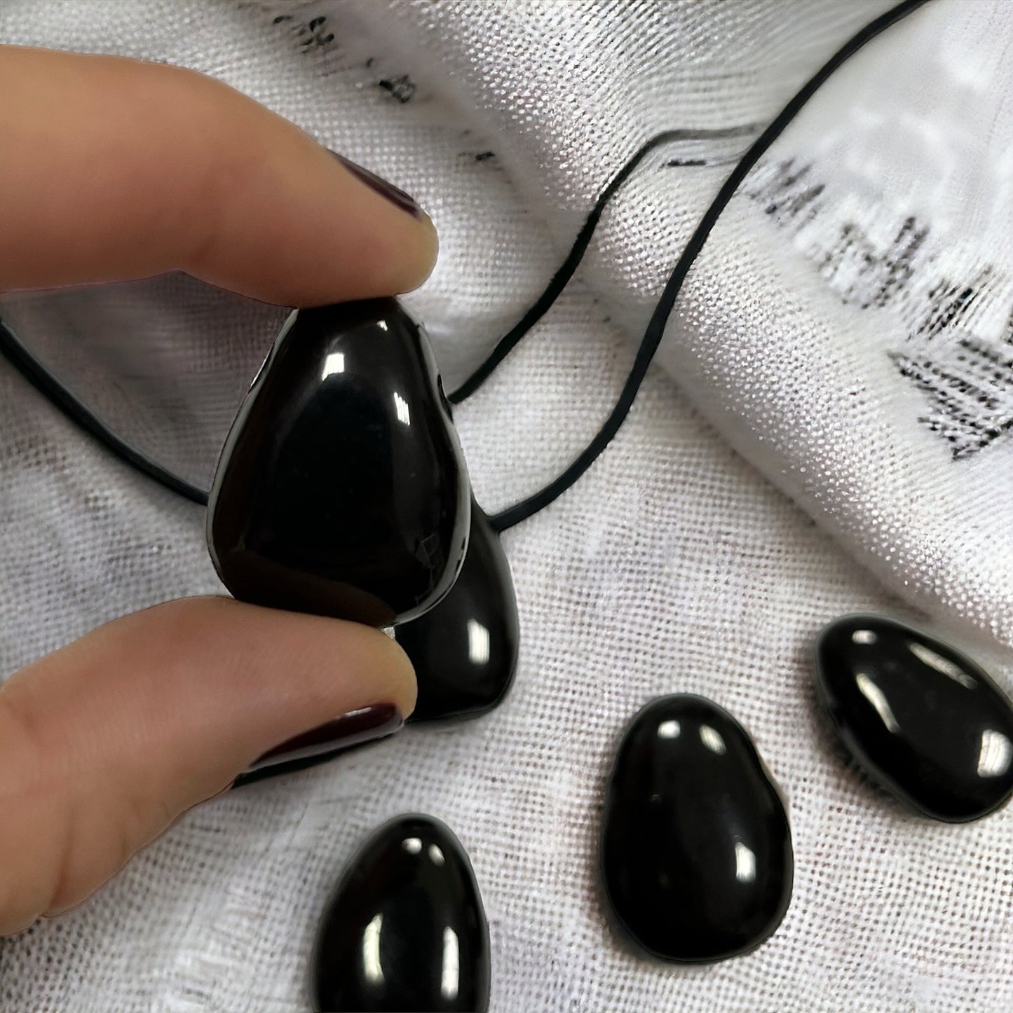Colgante perita de azabache
