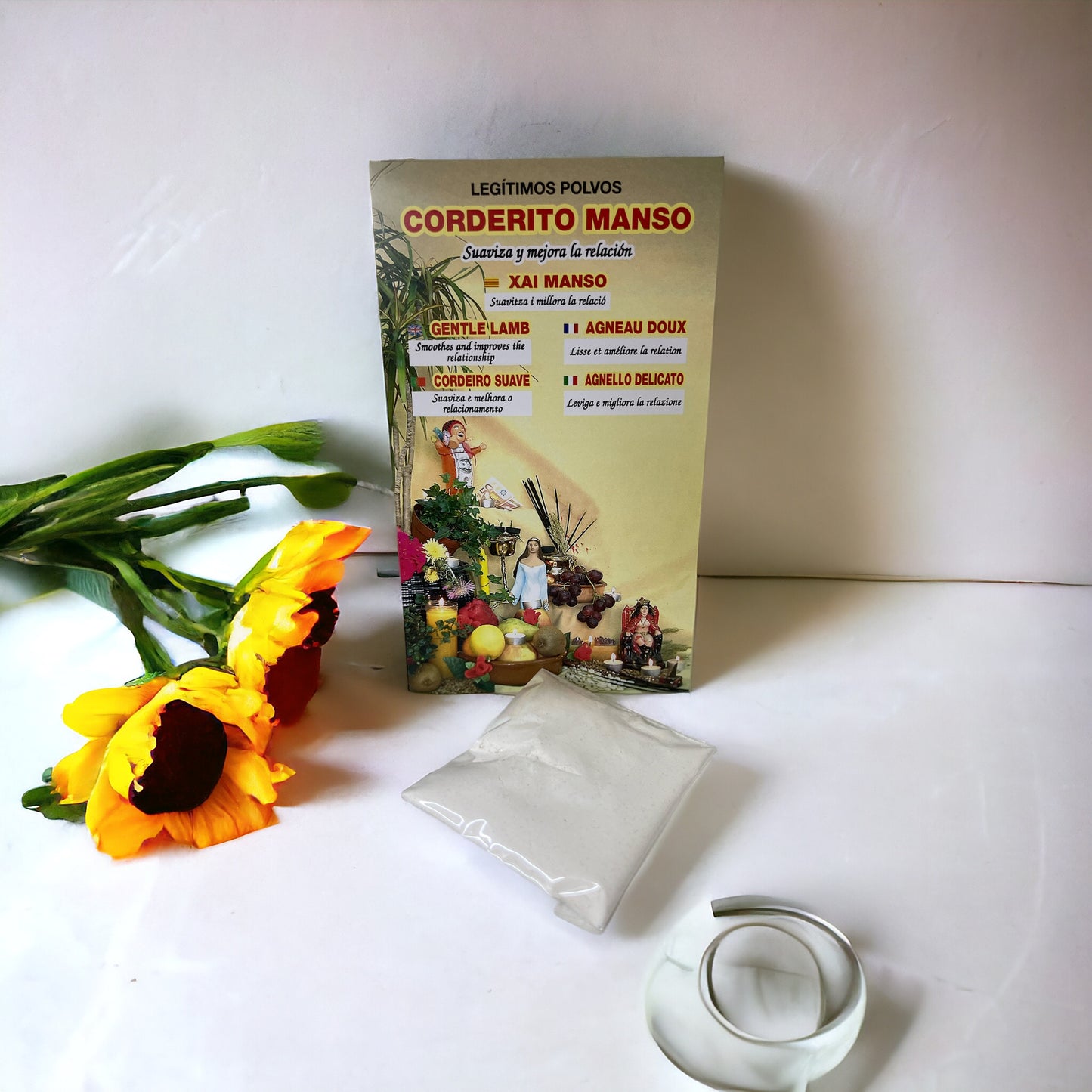 Polvo CORDERITO MANSO (para suavizar situaciones y personas)