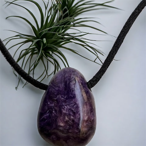 Colgante perita de Charoíta CALIDAD A Vega Luna Dream Vega Luna Dream COLGANTE MINERAL