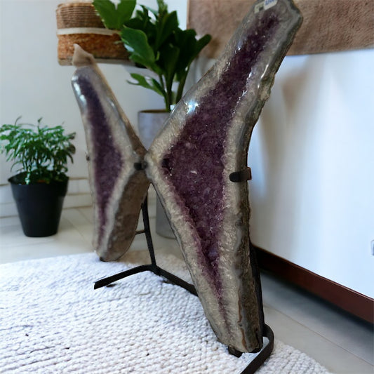 Alas de Mariposa de amatista