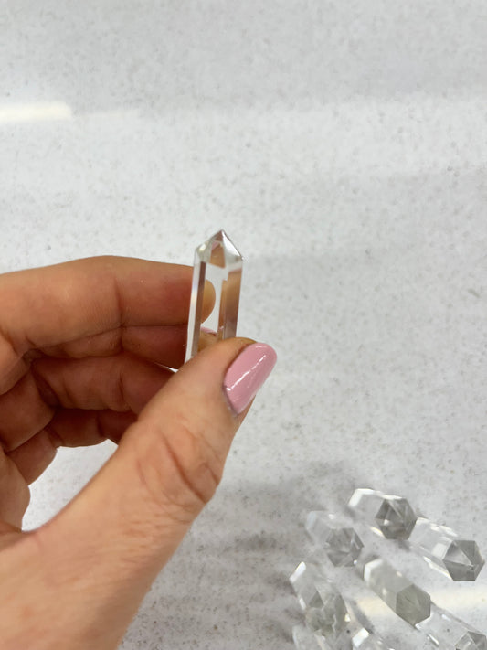 Set de 6 Puntas de cuarzo cristal generador