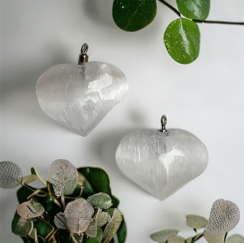 Colgante Corazón de Selenita Vega Luna Dream Vega Luna Dream COLGANTE MINERAL