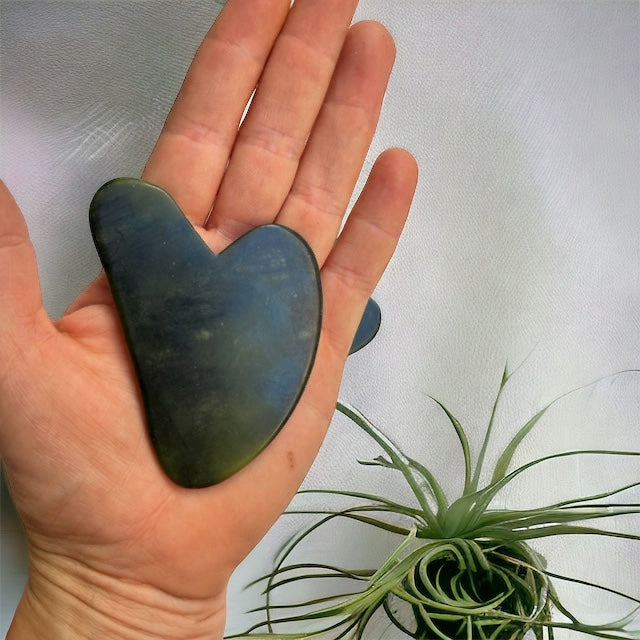Gua Sha (diferentes minerales) Vega Luna Dream JADE CANADIENSE Vega Luna Dream MASAJEADOR