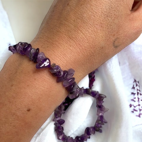 Pulsera chip de Amatista