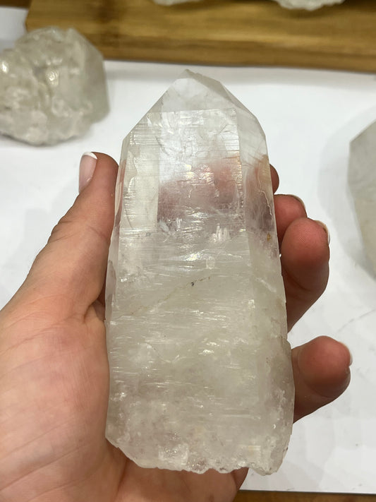 Punta Cuarzo Lemuriano Calidad A